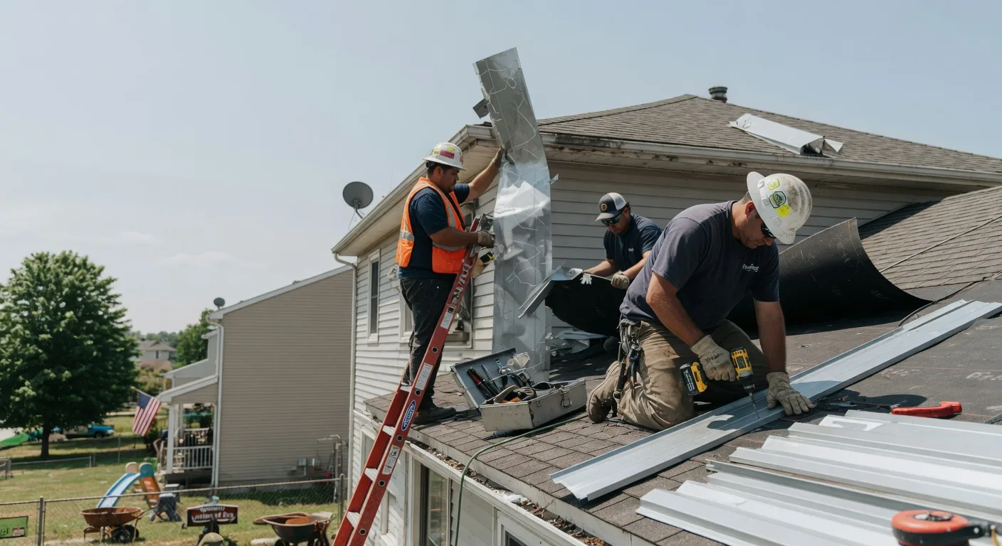 Metal Roof Repair in Freeville, NY